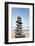 Stack of Rocks at Canteria Beach, near Orzola, Lanzarote, Spain-Guido Cozzi-Framed Photographic Print