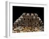 Stack of Sliver Ingots And Pile of Coins-null-Framed Photographic Print