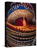 Stack of Sombreros For Sale, Puerto Vallarta, Mexico-Merrill Images-Stretched Canvas