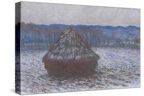 Stack of Wheat, 1890-91-Claude Monet-Stretched Canvas