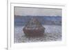 Stack of Wheat, 1890-91-Claude Monet-Framed Giclee Print