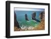 Stack Rocks, Castlemartin, Pembrokeshire Coast, Wales, United Kingdom-Billy Stock-Framed Photographic Print