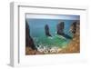 Stack Rocks, Castlemartin, Pembrokeshire Coast, Wales, United Kingdom-Billy Stock-Framed Photographic Print