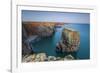 Stack Rocks, Castlemartin, Pembrokeshire, Wales, United Kingdom-Billy Stock-Framed Photographic Print