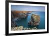 Stack Rocks, Castlemartin, Pembrokeshire, Wales, United Kingdom-Billy Stock-Framed Photographic Print