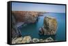 Stack Rocks, Castlemartin, Pembrokeshire, Wales, United Kingdom-Billy Stock-Framed Stretched Canvas