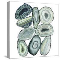 Stacked Agate II-Grace Popp-Stretched Canvas