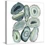 Stacked Agate II-Grace Popp-Stretched Canvas