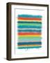 Stacked Colors One-Jan Weiss-Framed Art Print