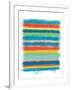 Stacked Colors One-Jan Weiss-Framed Art Print