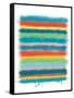 Stacked Colors One-Jan Weiss-Framed Stretched Canvas