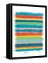 Stacked Colors One-Jan Weiss-Framed Stretched Canvas