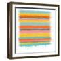 Stacked Colors Two-Jan Weiss-Framed Art Print