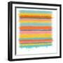 Stacked Colors Two-Jan Weiss-Framed Art Print