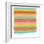 Stacked Colors Two-Jan Weiss-Framed Art Print