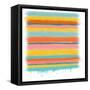 Stacked Colors Two-Jan Weiss-Framed Stretched Canvas