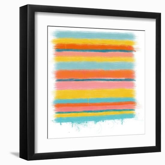 Stacked Colors Two-Jan Weiss-Framed Art Print