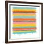 Stacked Colors Two-Jan Weiss-Framed Art Print