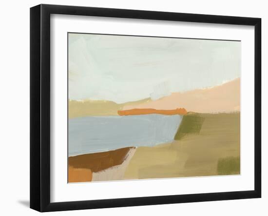 Stacked Landscape I-Victoria Barnes-Framed Art Print