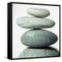 Stacked Pebbles-Cristina-Framed Stretched Canvas
