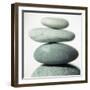 Stacked Pebbles-Cristina-Framed Premium Photographic Print