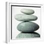 Stacked Pebbles-Cristina-Framed Premium Photographic Print