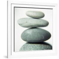 Stacked Pebbles-Cristina-Framed Photographic Print