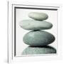 Stacked Pebbles-Cristina-Framed Photographic Print