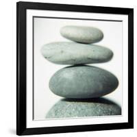 Stacked Pebbles-Cristina-Framed Photographic Print