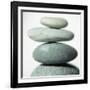 Stacked Pebbles-Cristina-Framed Photographic Print