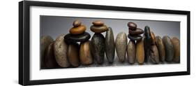 Stacked River Stones-Steve Gadomski-Framed Photographic Print