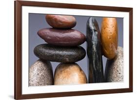 Stacked Stones 2-Steve Gadomski-Framed Photographic Print