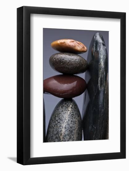 Stacked Stones 5-Steve Gadomski-Framed Photographic Print