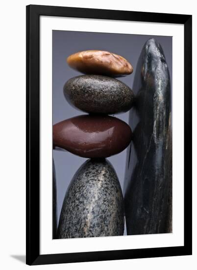 Stacked Stones 5-Steve Gadomski-Framed Premium Photographic Print