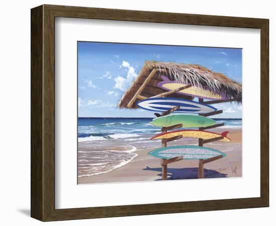 Stacked-Scott Westmoreland-Framed Art Print