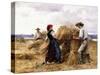Stacking Hay-Julien Dupre-Stretched Canvas