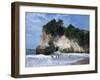 Stacks and Arches, Whitianga White Chalk Cliffs, Coromandel, North Island, New Zealand-Dominic Harcourt-webster-Framed Photographic Print