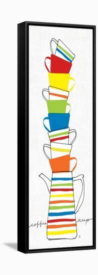 Stacks of Cups II-Avery Tillmon-Framed Stretched Canvas