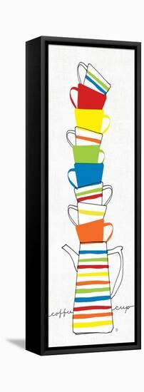 Stacks of Cups II-Avery Tillmon-Framed Stretched Canvas