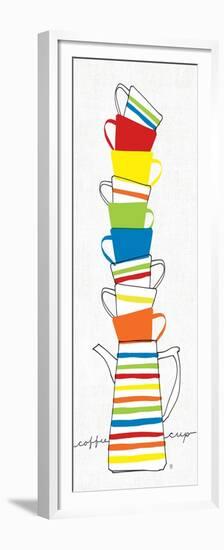 Stacks of Cups II-Avery Tillmon-Framed Premium Giclee Print