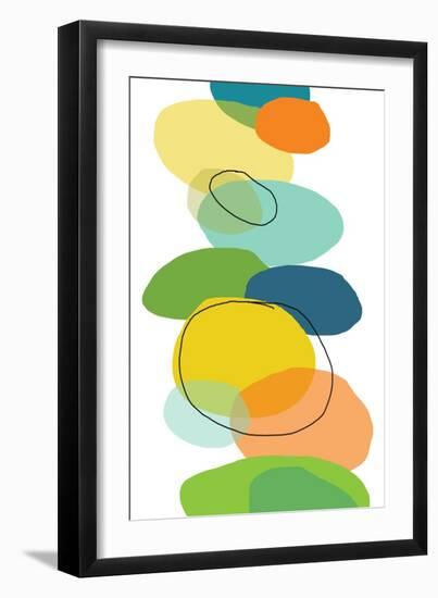 Stacks Two-Jan Weiss-Framed Art Print