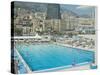 Stade Nautique Rainier III (Huge Public Swimming Pool), Condamine, Monaco-Ethel Davies-Stretched Canvas