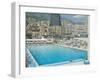 Stade Nautique Rainier III (Huge Public Swimming Pool), Condamine, Monaco-Ethel Davies-Framed Photographic Print