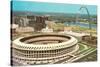 Stadium and Arch in St. Louis, Missouri-null-Stretched Canvas