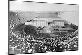 Stadium, Harvard University, Cambridge, Massachusetts, USA, Early 20th Century-null-Mounted Giclee Print