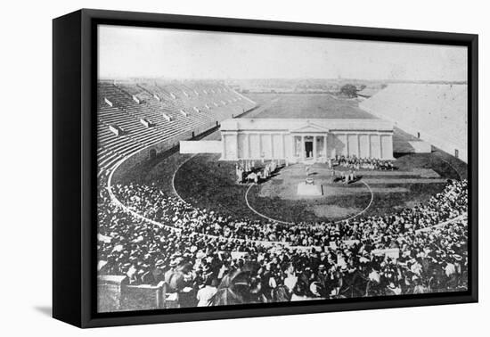 Stadium, Harvard University, Cambridge, Massachusetts, USA, Early 20th Century-null-Framed Stretched Canvas