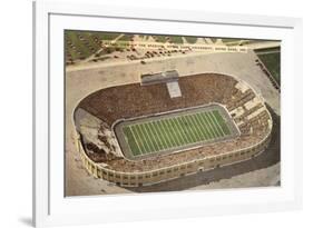 Stadium, Notre Dame, South Bend, Indiana-null-Framed Art Print