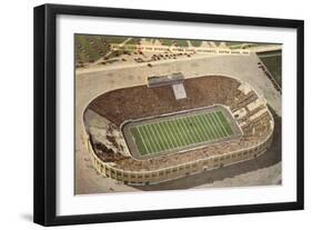 Stadium, Notre Dame, South Bend, Indiana-null-Framed Art Print