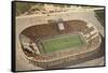 Stadium, Notre Dame, South Bend, Indiana-null-Framed Stretched Canvas