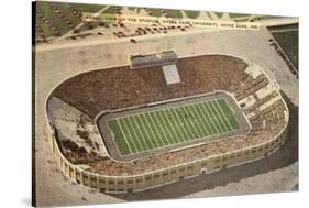 Stadium, Notre Dame, South Bend, Indiana-null-Stretched Canvas